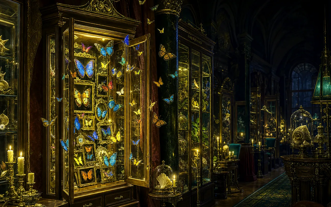 Butterfly Vitrine